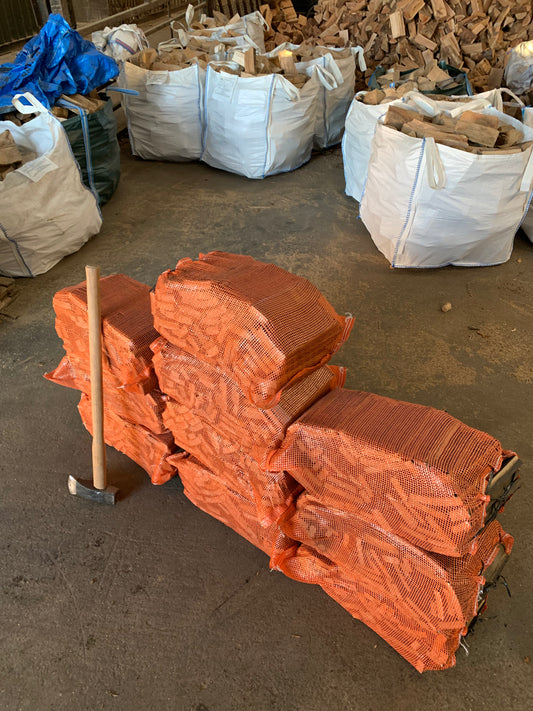 10 nets of Dried Oak Whisky Staves