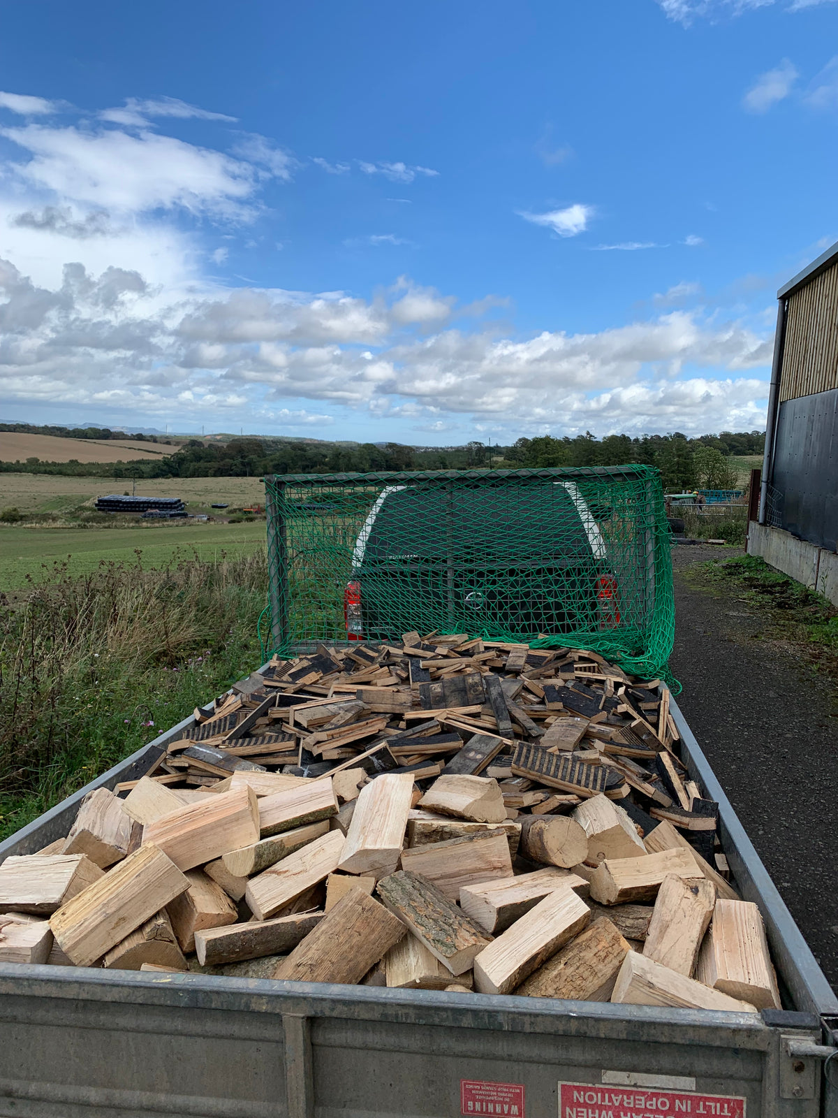 1.2m3 staves, 0.6m3 logs