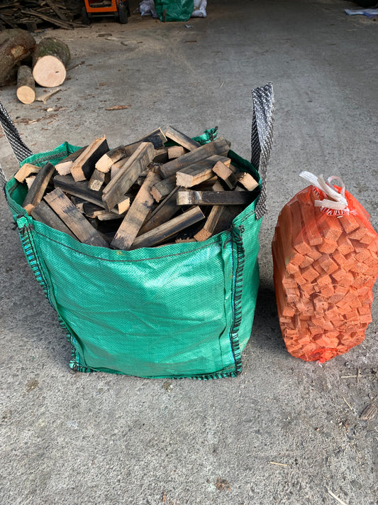 Whisky stave kindling