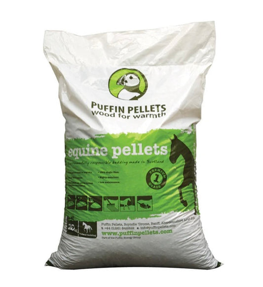 Individual horse bedding bags