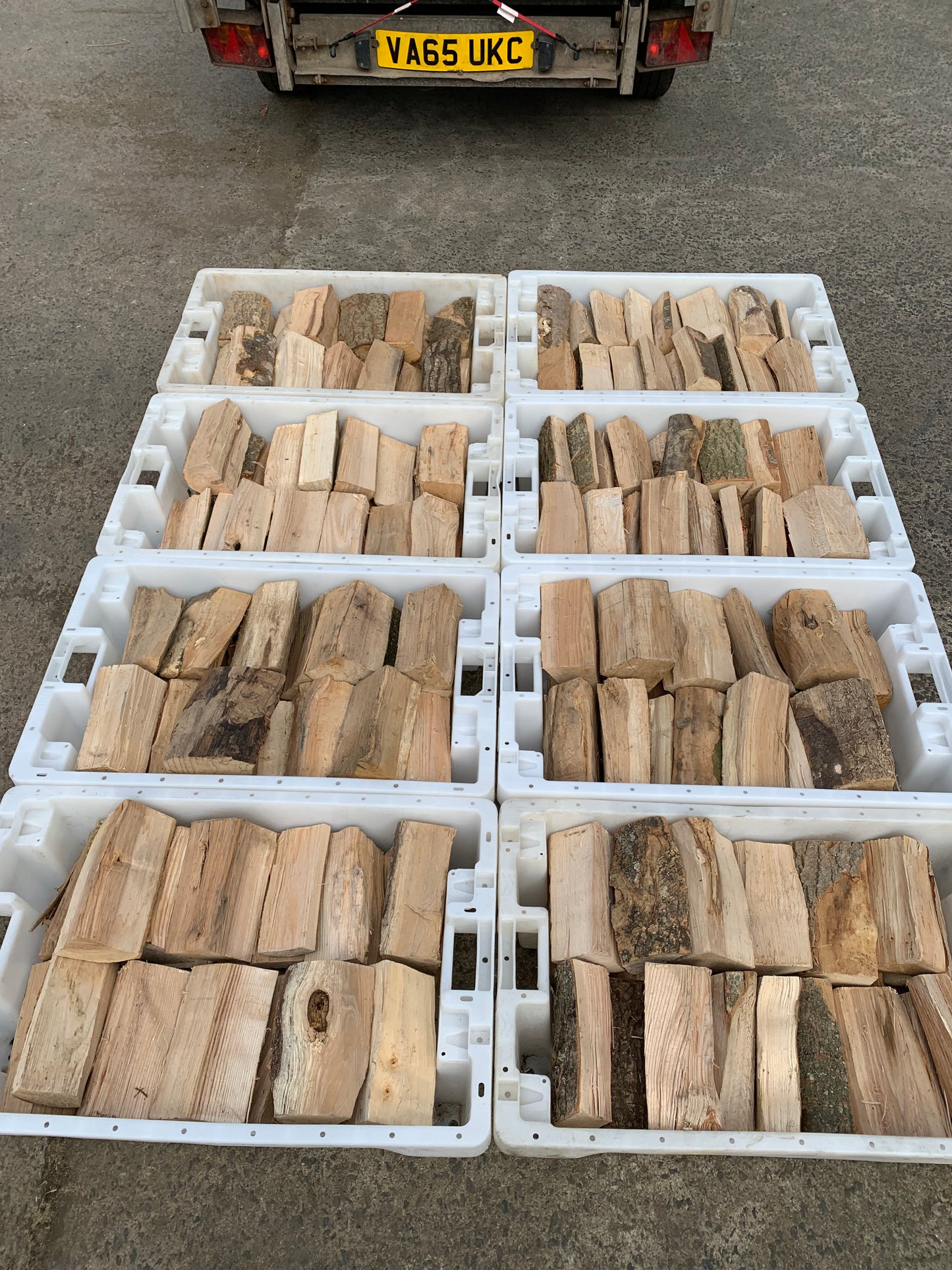 Bulk bag stacked